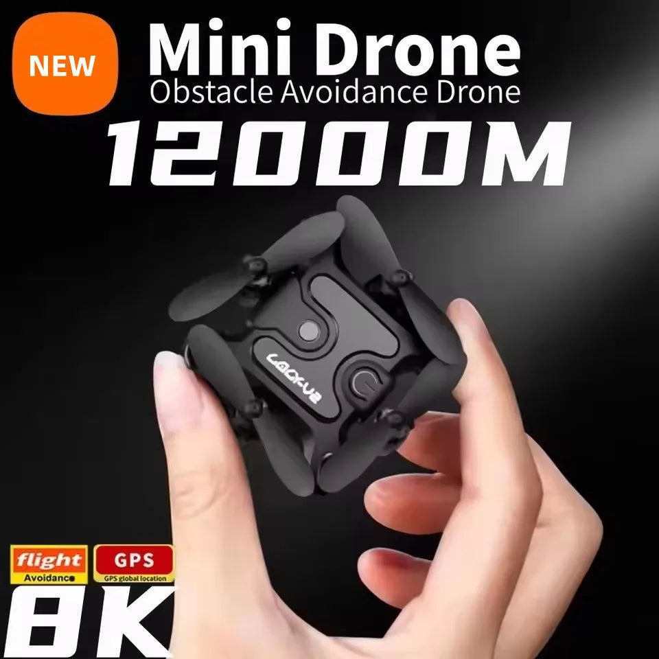Mini 8K Camera Drone - Foldable FPV Quadcopter with GPS Stability Tidesmit