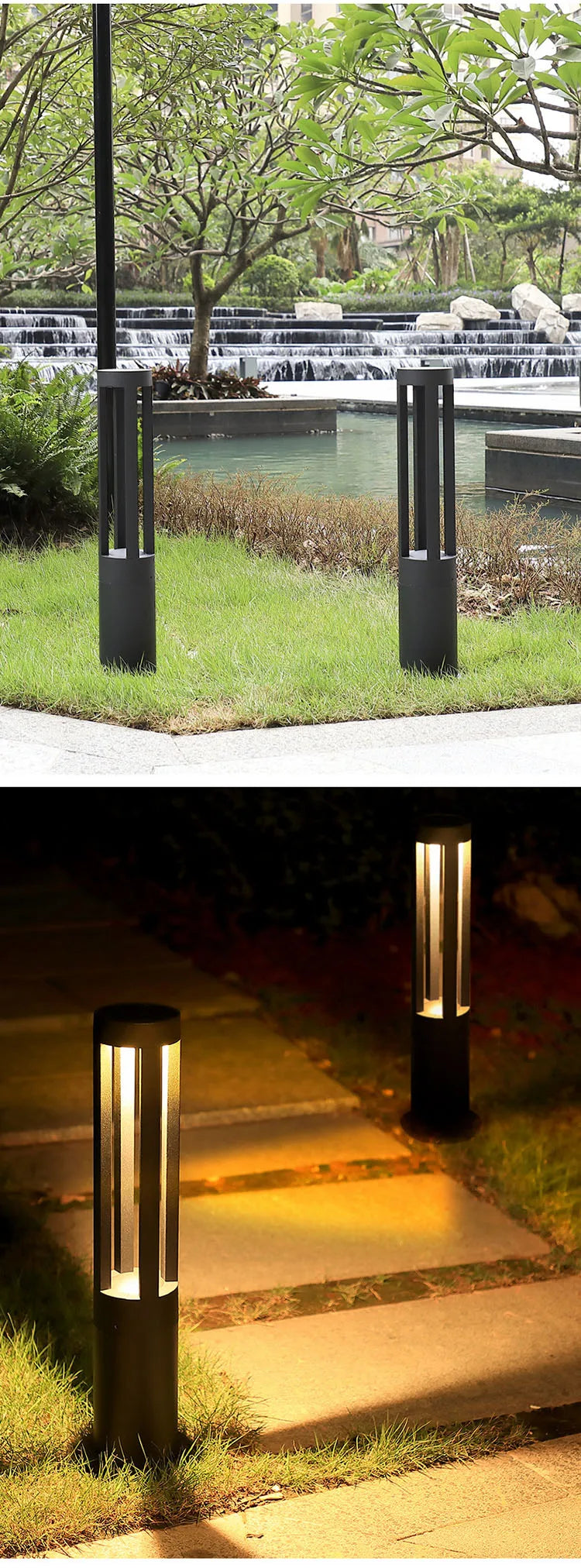 Outdoor LED Lawn Light Waterproof IP65 Aluminum Profile Villa Square 85~265V 7W Street Lamp For Family Courtyard Decoration