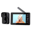 24-Hour Delivery Two-Way Intercom Wireless Video Doorbell 4.3In LPS Screen Night Vision Waterproof Visual Camera Home Security