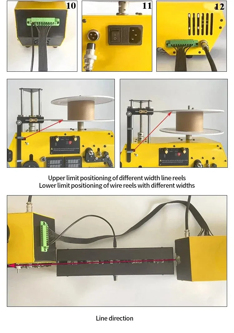 PLA-CF PETG-CF HT400 Bumblebee Extruder 3D Priting Filament Extrusion Machine Desktop Extruder Machine for DIY and Small Factory