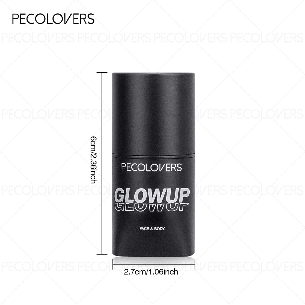 Tidesmit pearlescent matte facial highlighter shade swatch for glowing face and body makeup at festivals