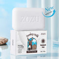 Whitening Donkey Milk Handmade Soap Body Cleanser with Kojic Acid Curcuma Lemon Rice Sandalwood - Skin Care Foaming Bar