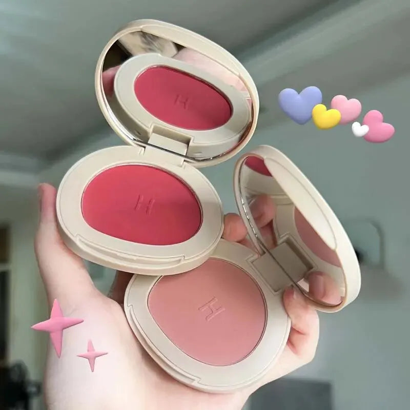 Tidesmit HERORANGEHR526 monochromatic blush shade swatch for long-lasting waterproof face makeup