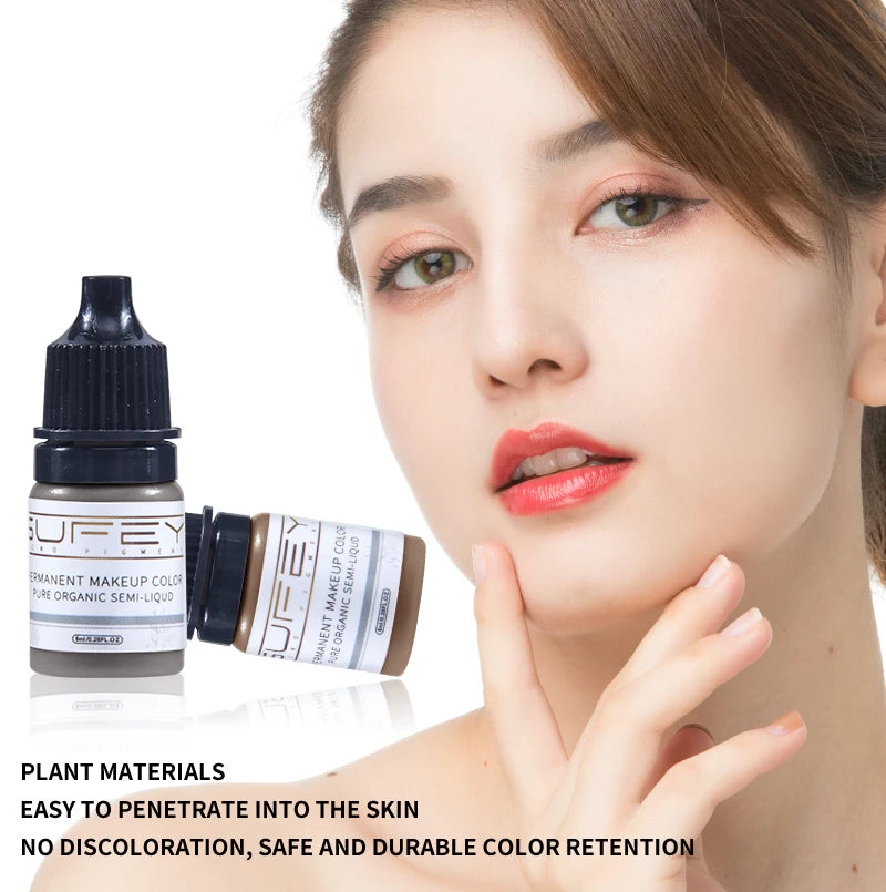 Microblading Pigment 8ml - Professional Permanent Makeup Brow Ink Permanent Makeup Machines Tidesmit