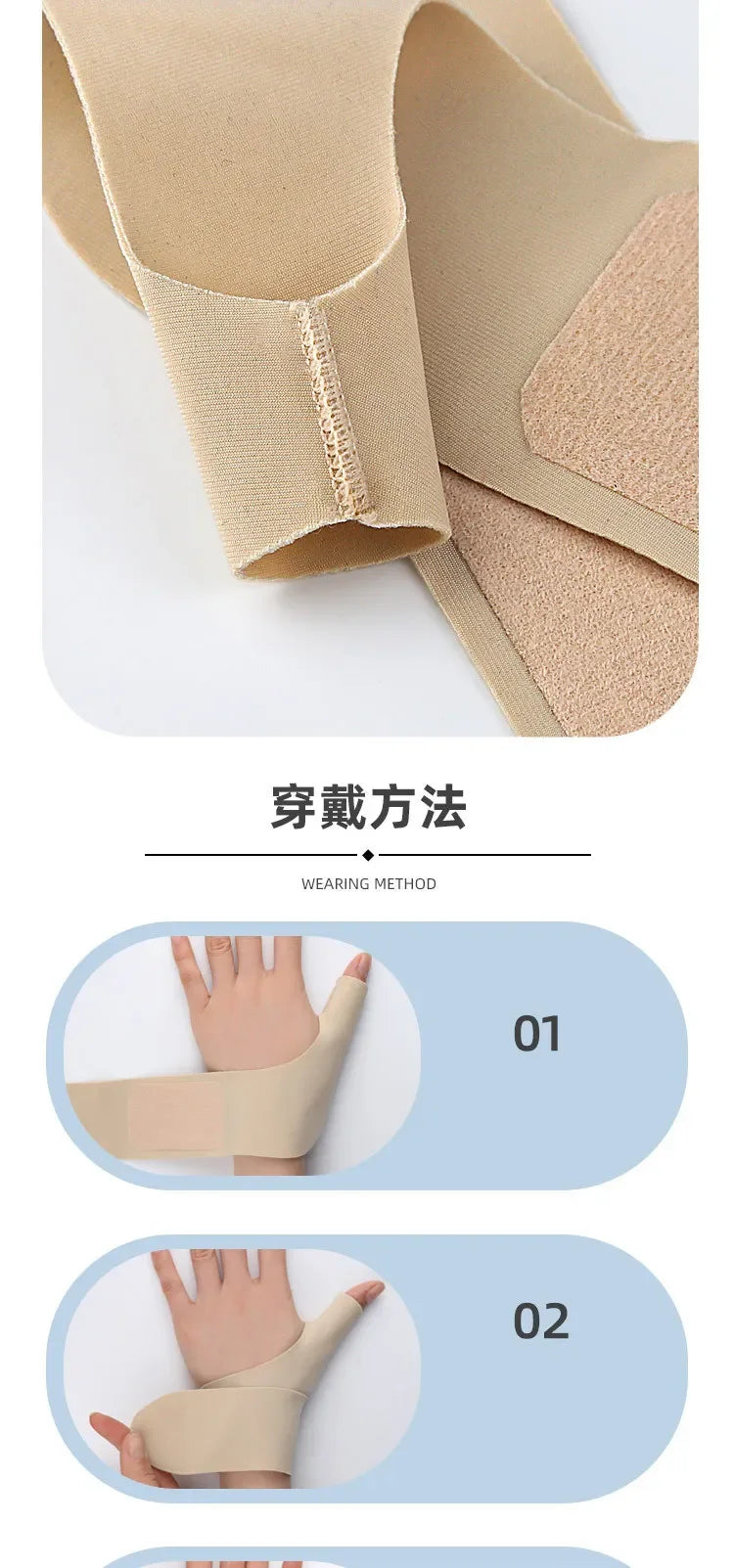 Thumb Sleeves Wrist Support Breathable Hand Brace High Elastic Wrist Brace Soft Thumb Compression Sleeve Protector For Tendoniti