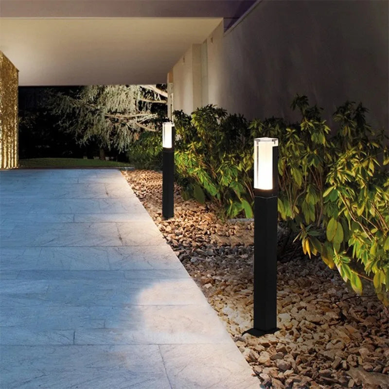LED Lawn Light, Garden IP65 Waterproof Decorative Landscape Light AC85-265V Courtyard Lamp,rural Villa Road Outdoor Lighting