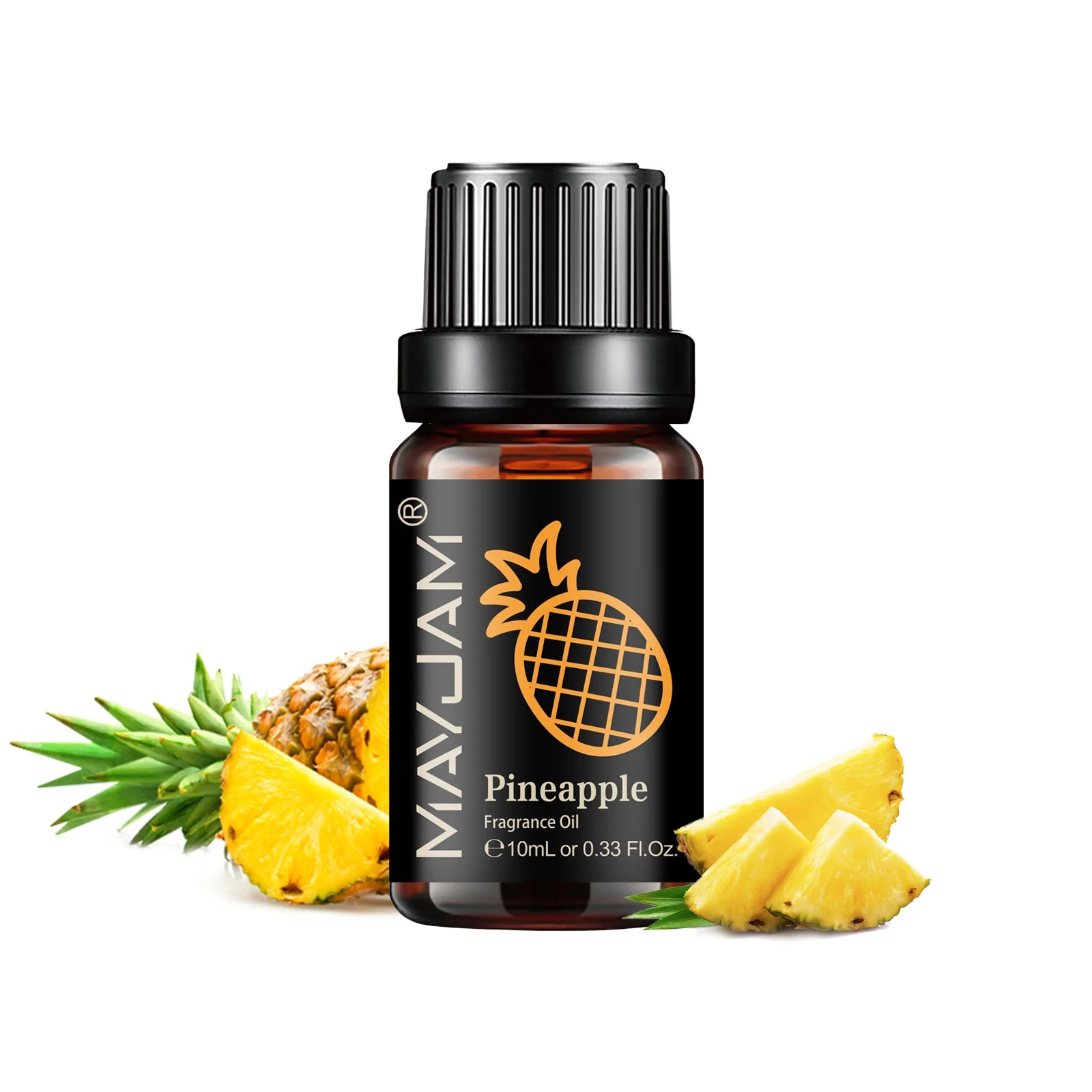 MAYJAM 10ML Fruit Fragrance Oil Strawberry Watermelon Mango Coconut Cherry For Humidifier Candle Soap Making Air Freshener