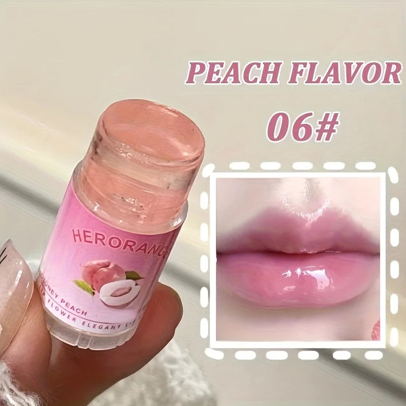 Flower Lip Balm - Moisturizing Tinted Lip Care & Hydrating Treatment Lip Care 06 1.8g Tidesmit