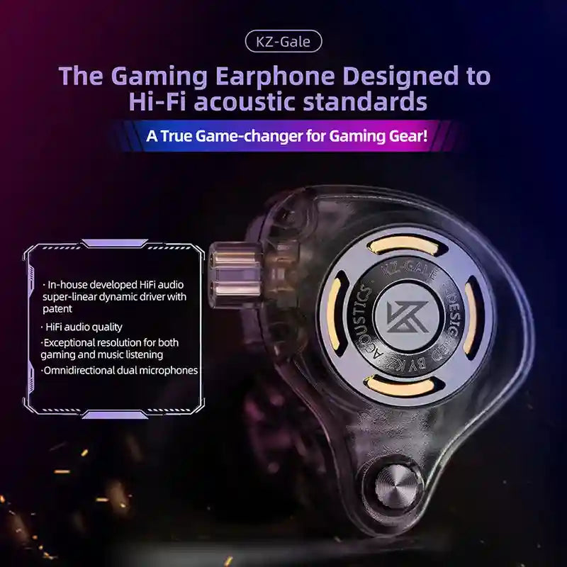 Gaming Earbuds With Mic: Bass Enhanced Wired In-Ear Headset by Tidesmit Tidesmit