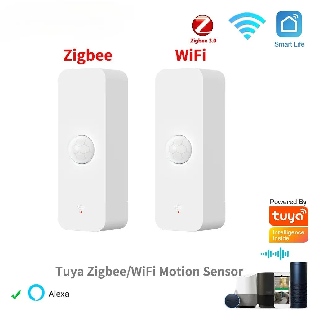 Smart PIR Motion Sensor WiFi Infrared Detector for Home Automation Tidesmit