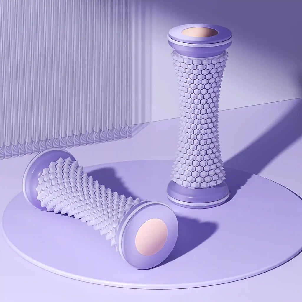 Foot Massager Roller for Plantar Fasciitis Relief | Ergonomic Manual Tool Massage Roller Tidesmit