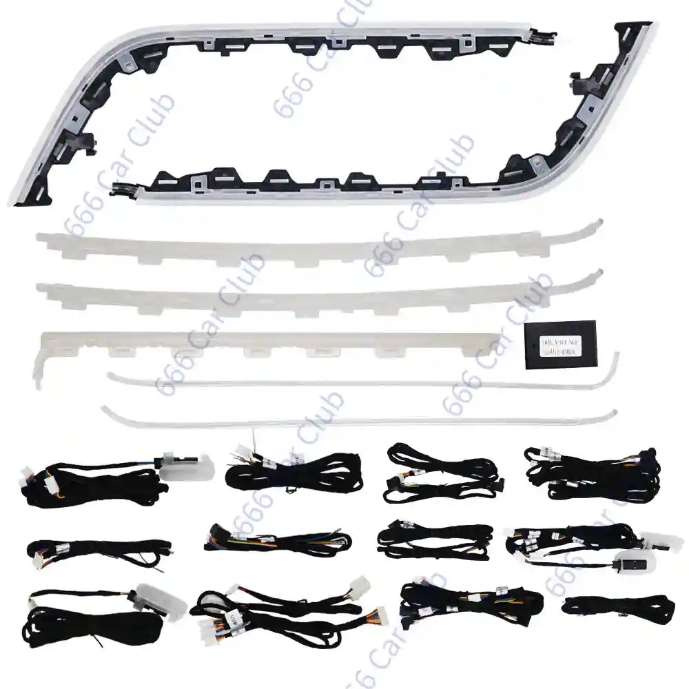 Mercedes Benz Ambient Lighting Kit 64 Color RGB LED Interior Air GLA B Ambient light CN Tidesmit