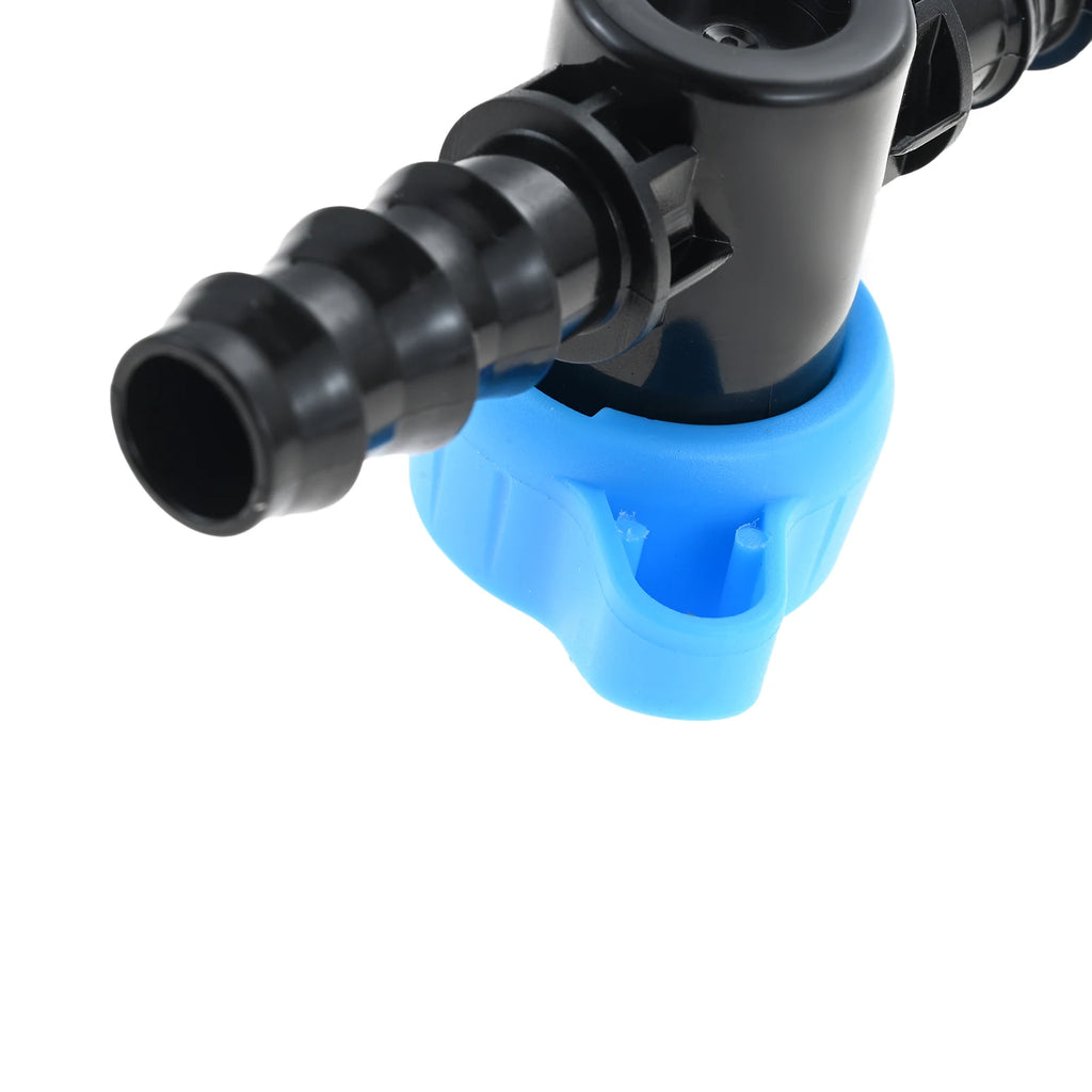 15pcs Plastic Drip Irrigation 1/2 Inch Barbed Shut Off Valve for 1/2 Inch 16mm Drip Irrigation Tubing for Drip Sprinkler Systems