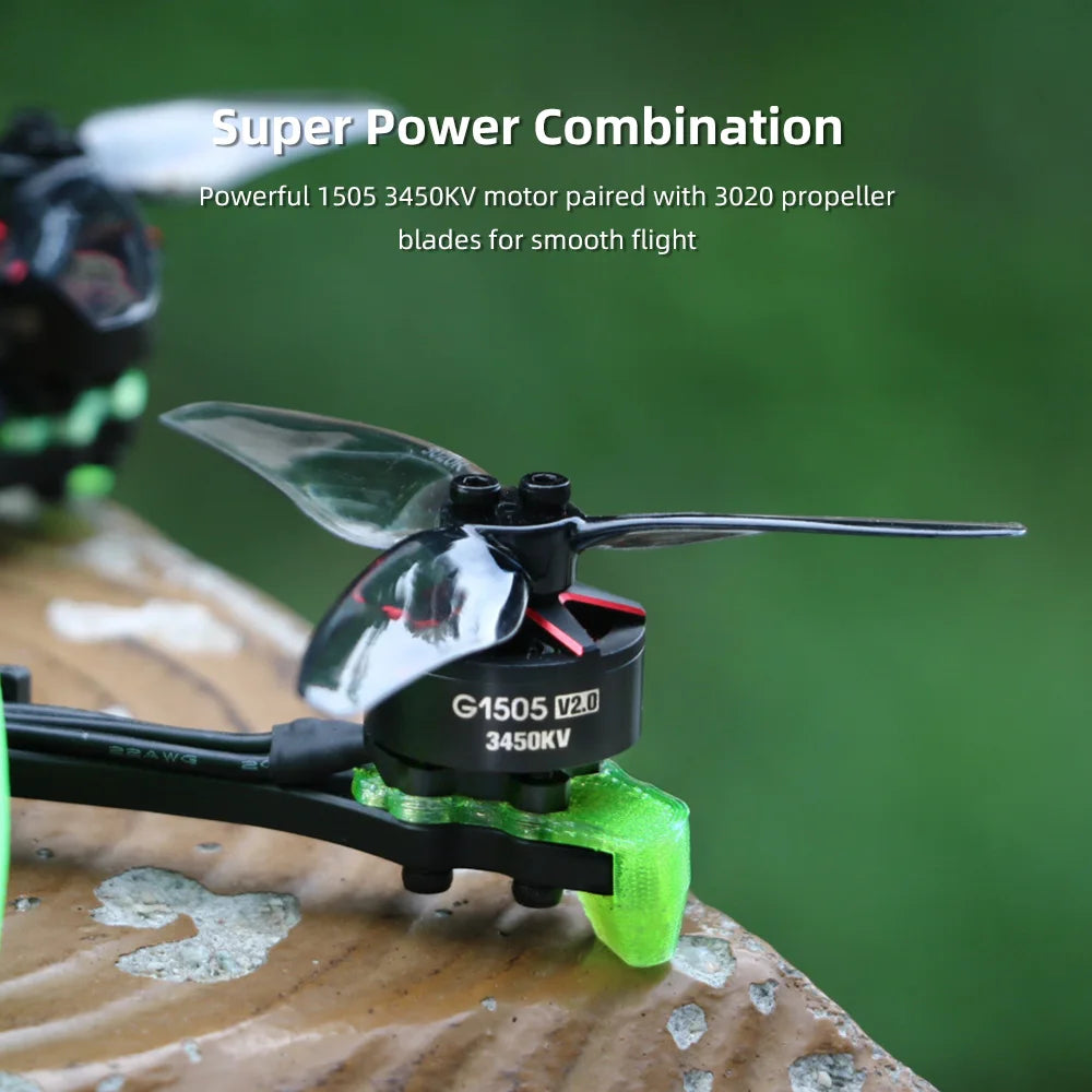 Long Range FPV Drone 3 Inch F405 1505 Motor 4-6S – Precise Flight Tidesmit