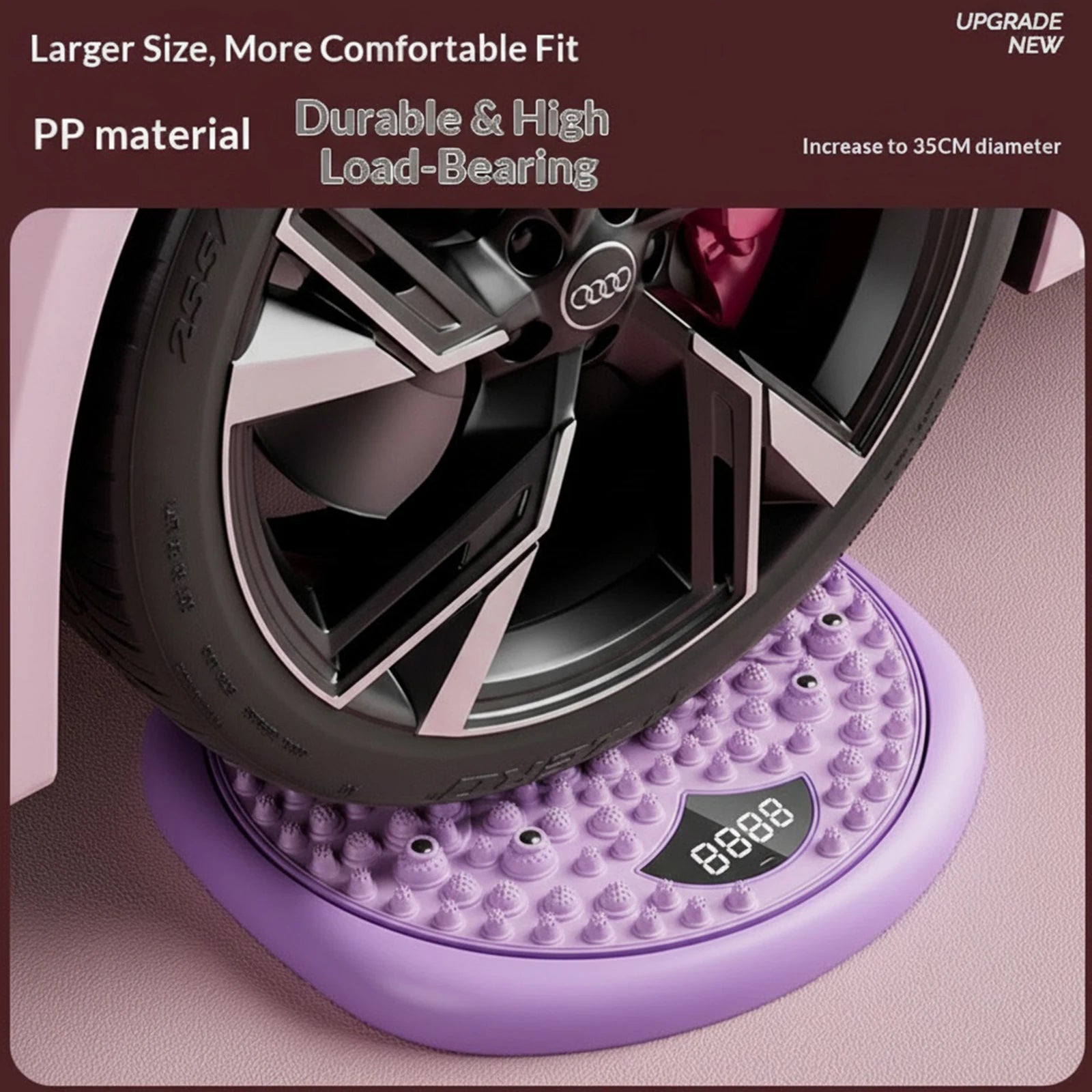 Waist Twisting Disc with Magnetic Acupressure - Tidesmit Core Trainer Body Shaping Massage Equipment Tidesmit