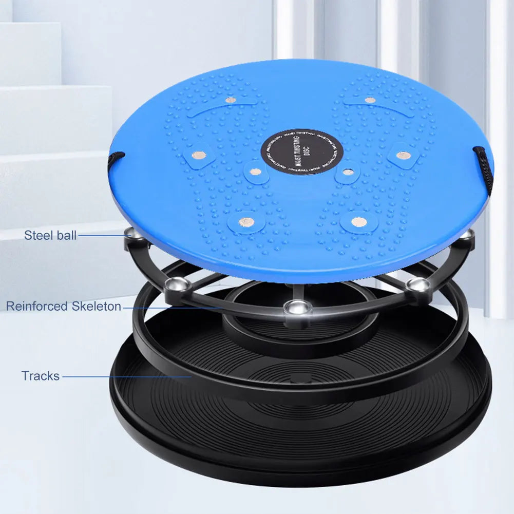 Waist Twisting Disc for Core Fitness and Reflexology Massage - Tidesmit Body Shaping Massage Equipment Tidesmit