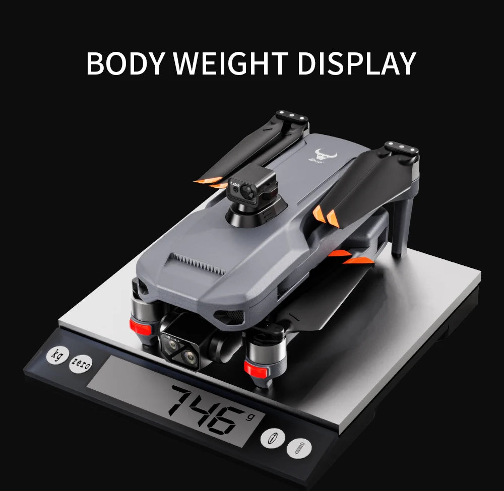 4K GPS Camera Drone with Obstacle Avoidance - Foldable SG909 MAX Tidesmit
