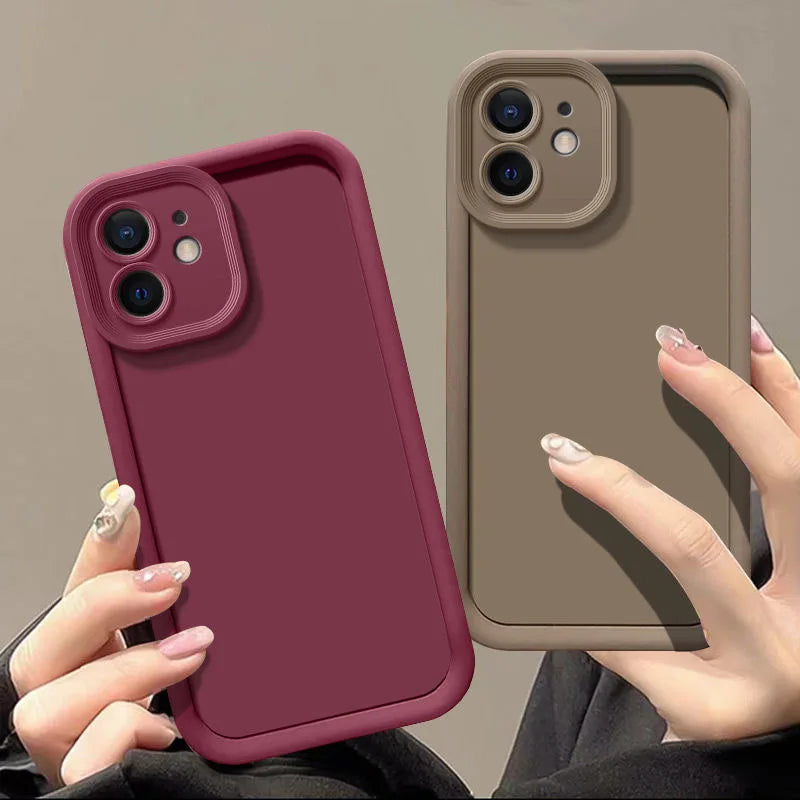 iPhone 17 Shock-Absorbing Soft TPU Silicone Case | Slim Fit Protection Tidesmit