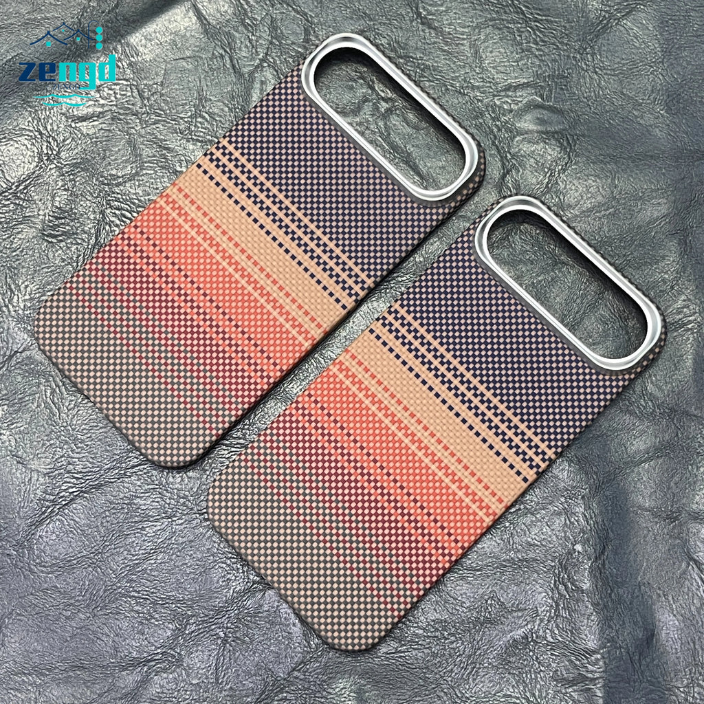 iPhone 17 Pro Max Aramid Fiber Magnetic Case – Slim Shock Protection Tidesmit