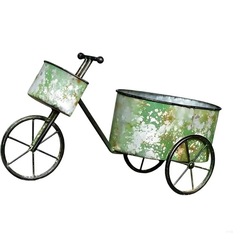 Classical Wrought Iron Creative Flower Pot Home Furnishing Outdoor Gardening Metal Flower Pot Courtyard Garden Decoration P9YB