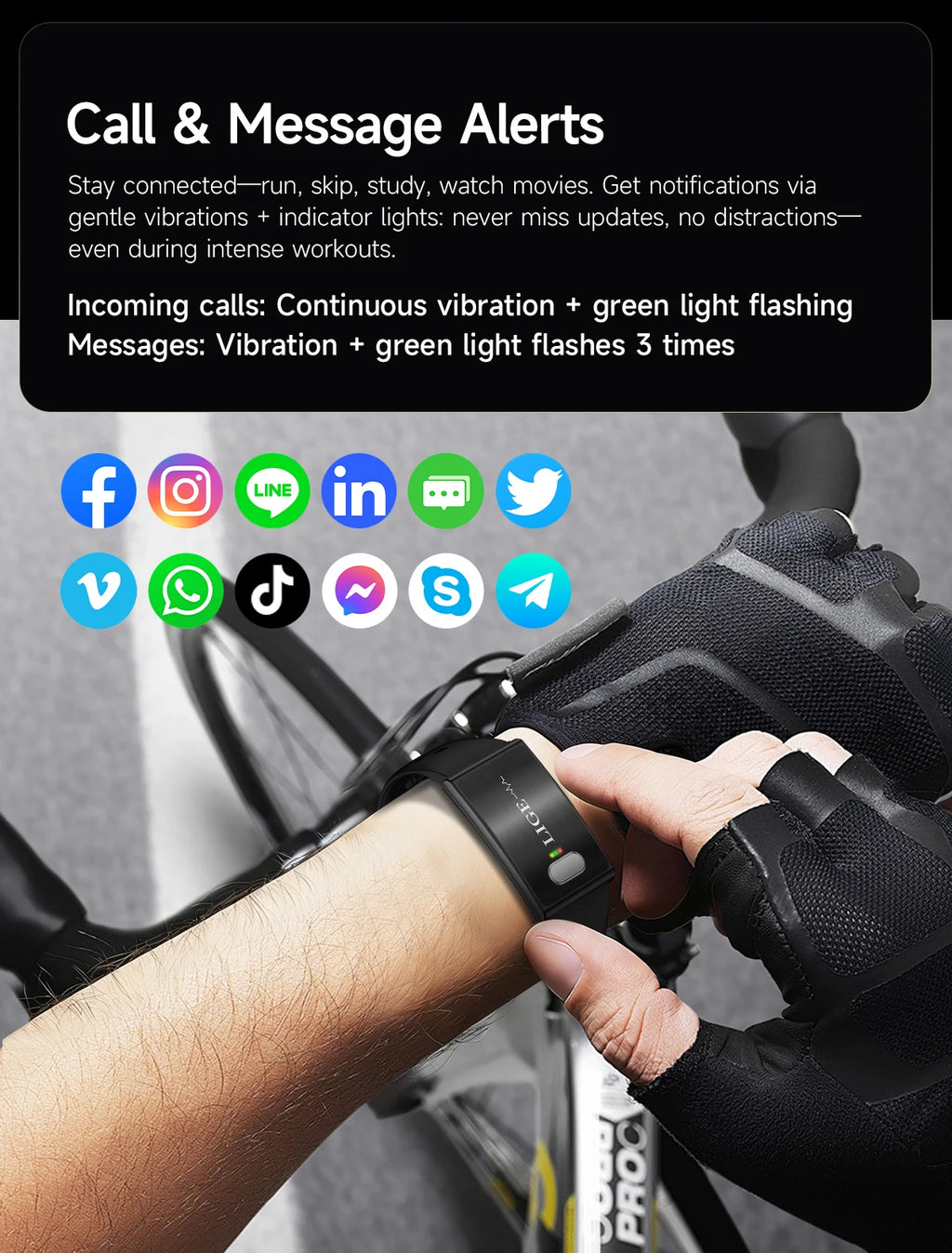 ECG Health Smart Bracelet 2026 New HRV Monitor Fitness Tracker Wristband Sport Band Waterproof No Screen Smartwatch Women Men