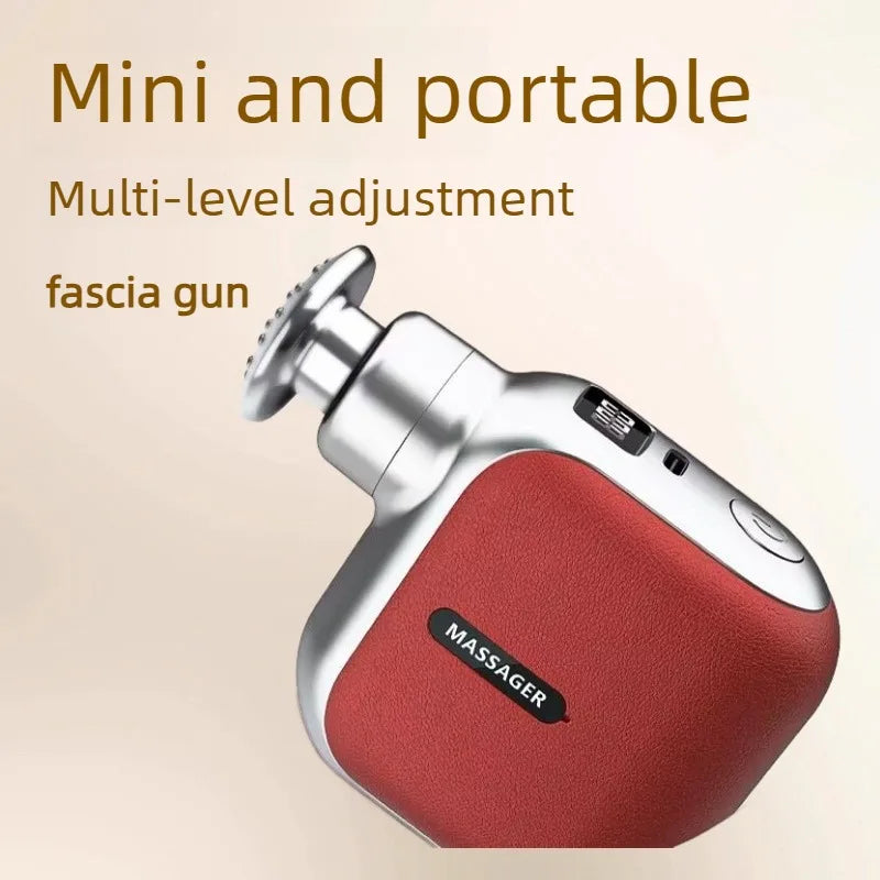 Mini Deep Tissue Massage Gun - Portable Wellness Therapy Device Relaxation Treatment Tidesmit