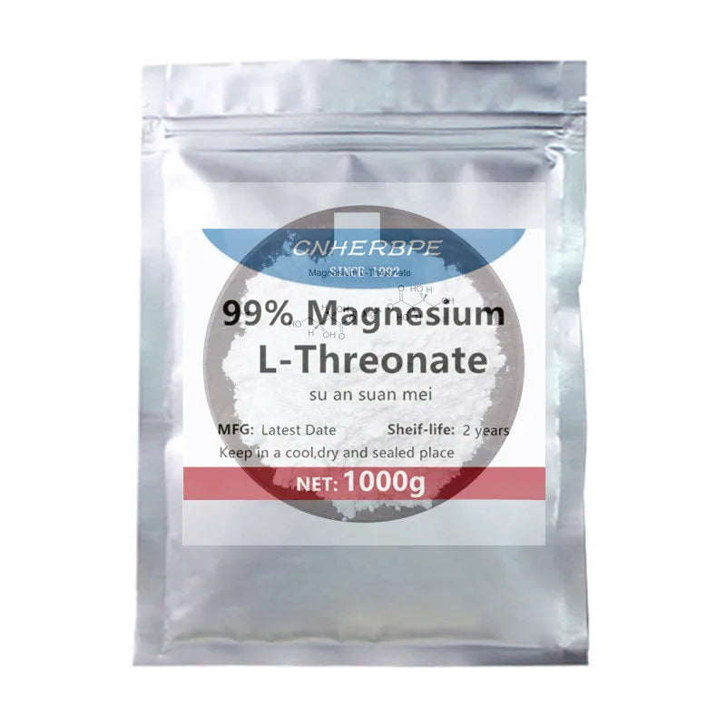 Global AliExpress Official Designated Direct Sales Top Product 99% Magnesium L-Threonate Customized Packaging Fast Delivery