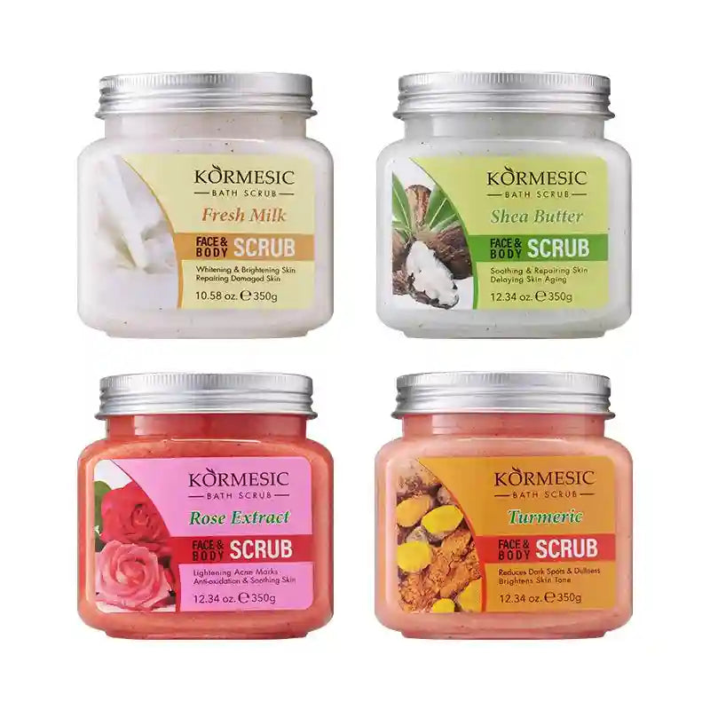 Turmeric Body Scrub for Deep Exfoliation | Natural Brightening Skincare Scrubs Treatments Tidesmit