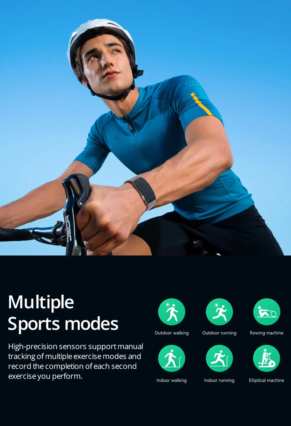 VALDUS New VITRO Smart Bracelet ECG Health Tracker Sports Fitness Heart Rate Blood Pressure Man Woman Wristband For ios Android
