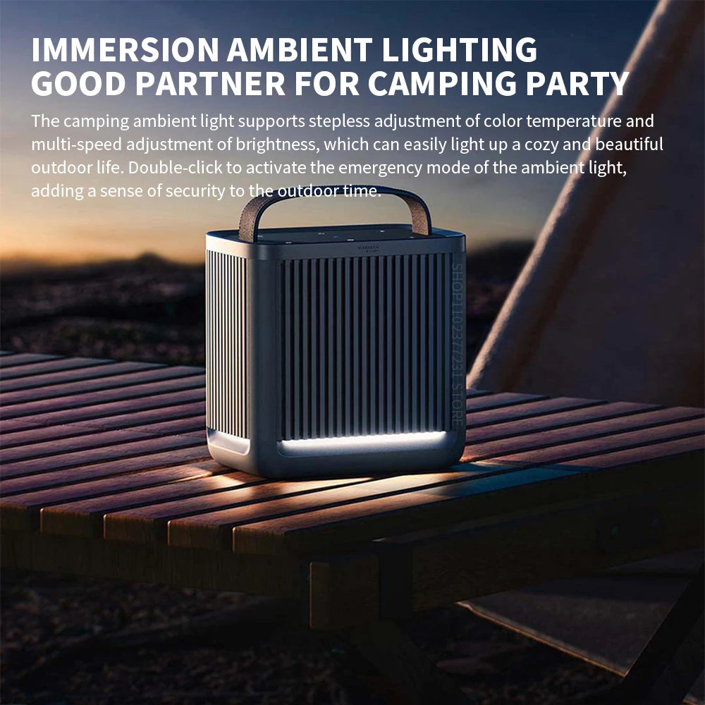 Xiaomi Outdoor Bluetooth Speaker Camp Six-Unit Flagship Acoustics, Co-Tuned with Harman, 14-Hour Long Battery Life