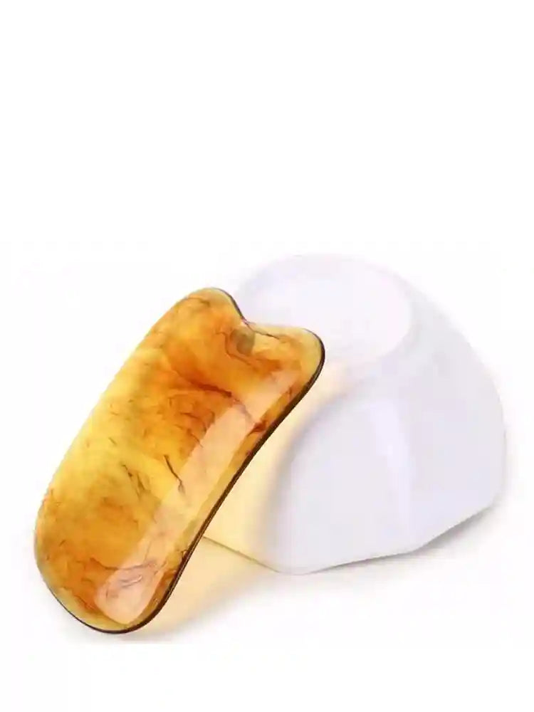 Gua Sha Scraping Tool Set 6-in-1 Face Body Massage Kit - Amber Eye Massage Instrument Tidesmit