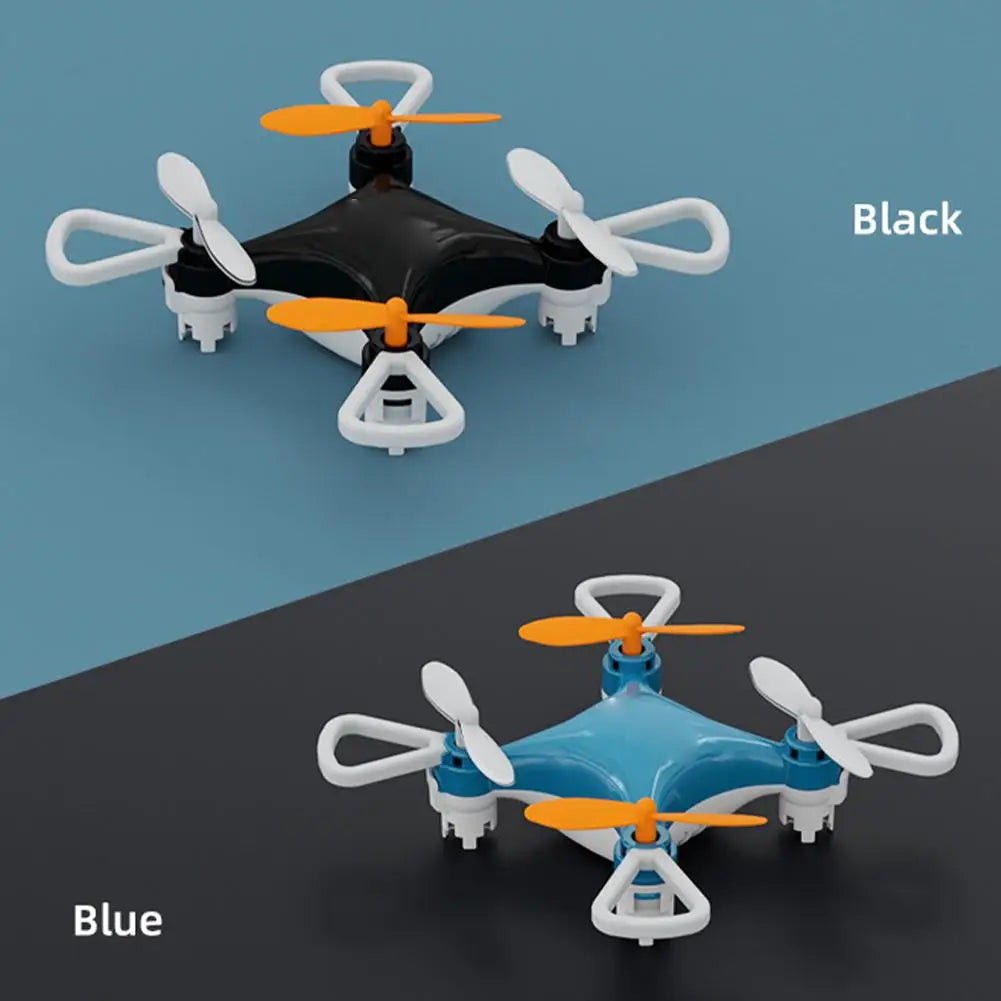 Mini Remote Control Drone - Blue Rechargeable Portable Quadcopter Tidesmit