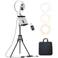 12-Inch Dimmable Ring Light with 72-Inch Tripod for Professional Content United States Tidesmit