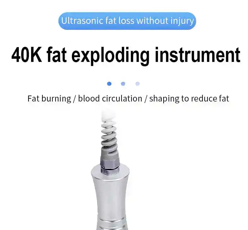 40KHz Ultrasonic Cavitation Machine for Body Slimming - Tidesmit CS-107 Massage Roller Tidesmit