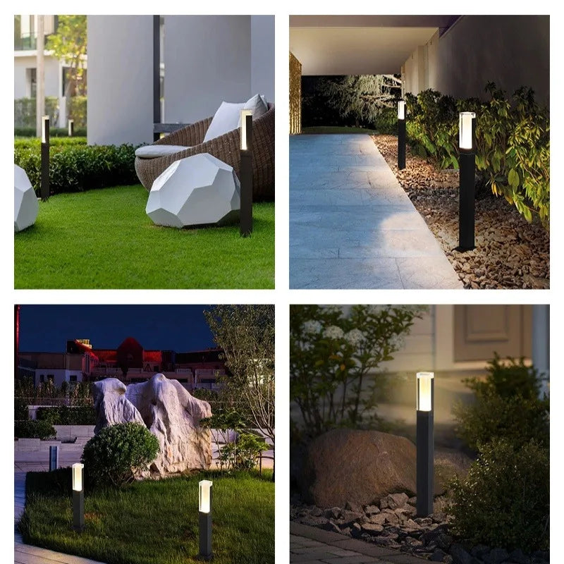 LED Lawn Light, Garden IP65 Waterproof Decorative Landscape Light AC85-265V Courtyard Lamp,rural Villa Road Outdoor Lighting