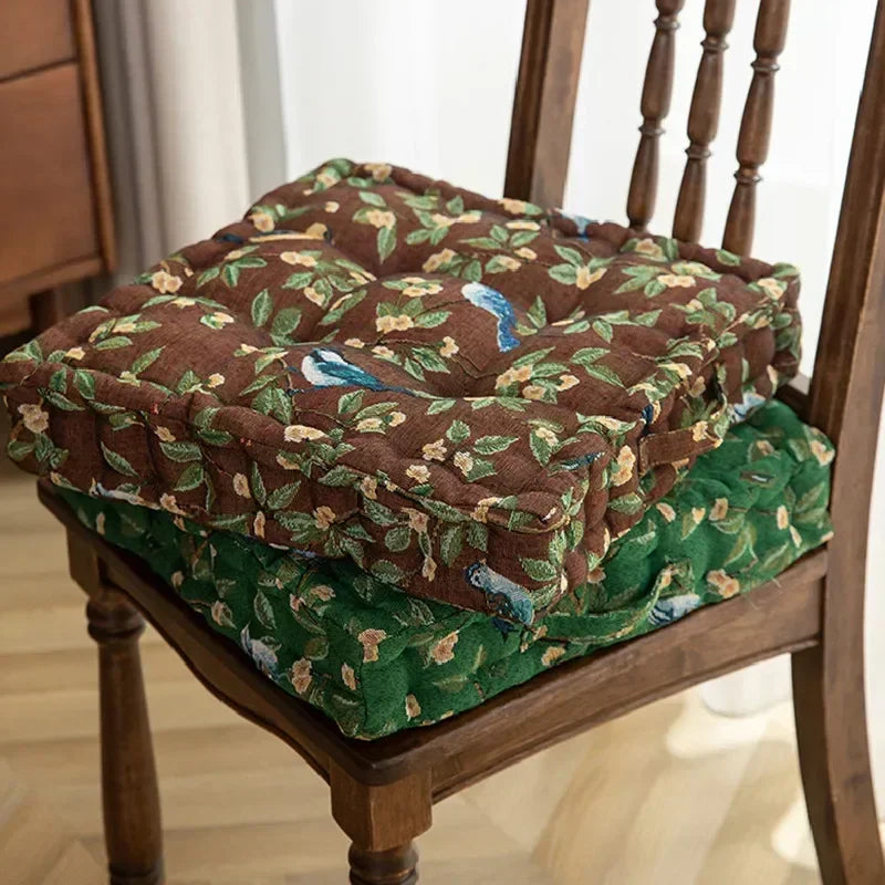 40X40CM Cotton Durable Window Sill Floor Sofa Cushion Fine Stitching Sitting Cushion Thicken Household Supplies 1PB