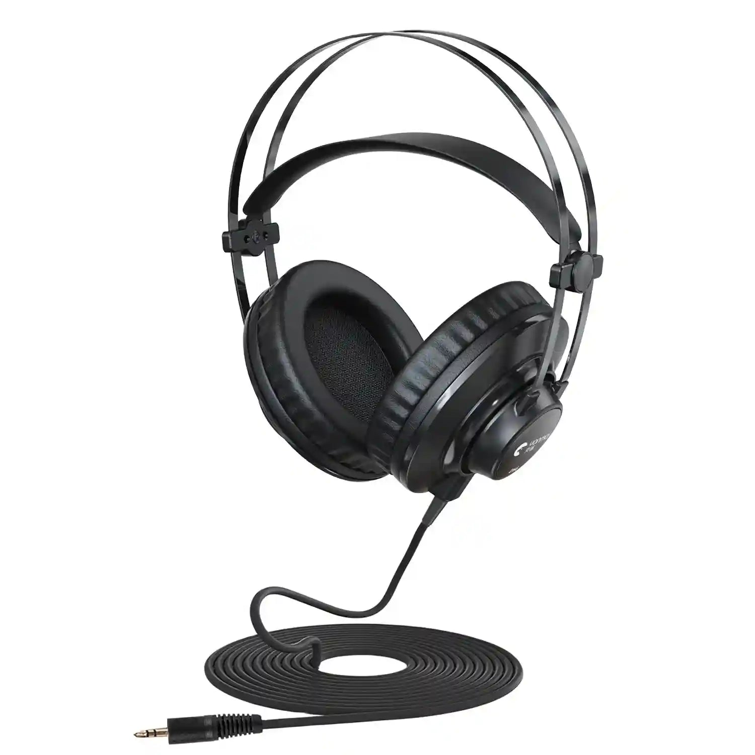 Studio Monitor Headphones Over Ear - Wired Precision Audio black Tidesmit