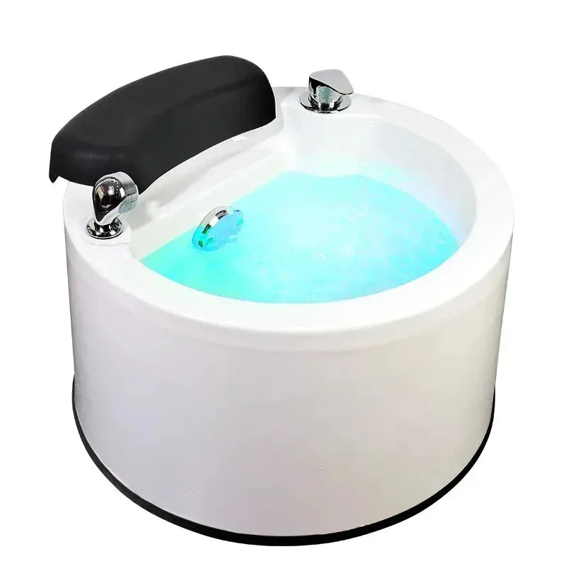 Electric Pedicure Basin with Massage Jets - 220V/110V Pro Model Massage Chairs Tidesmit