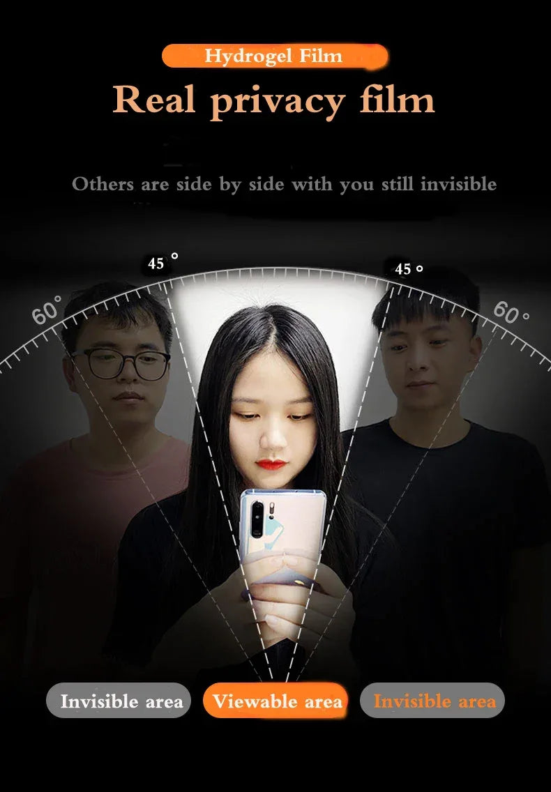Privacy Screen Protector for Xiaomi 14T Pro - 9H Hardness Anti-Peep Film Tidesmit