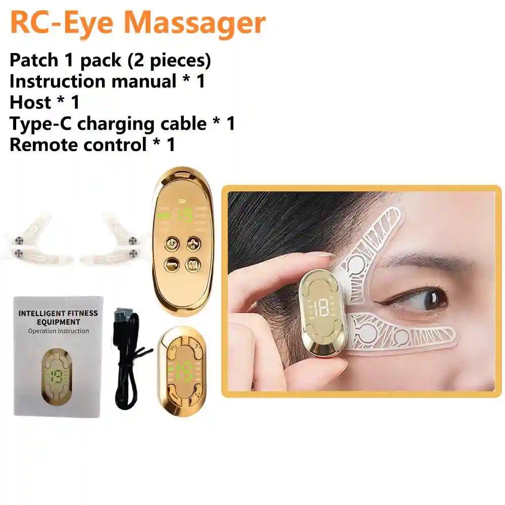 Microcurrent Eye Massager for Facial Lifting and Dark Circles Eye Massage Instrument RC-Eye Massager Tidesmit