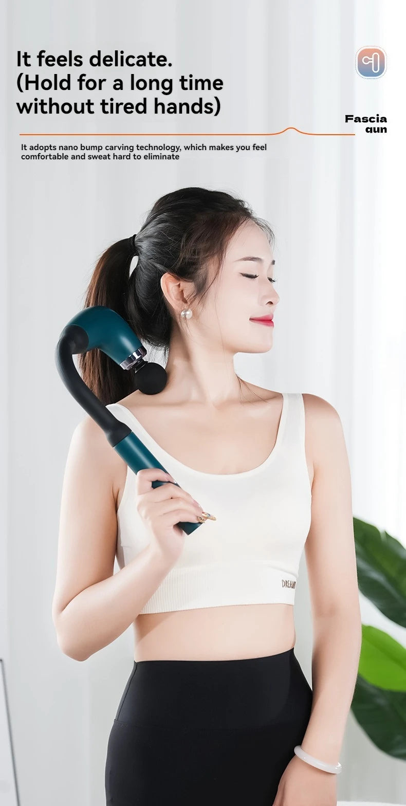 Portable Massage Gun: Deep Tissue Percussion Tool for Muscle Recovery Relaxation Treatment Tidesmit