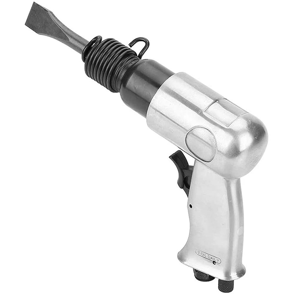 3/8'' 150mm Air Hammer Professional Handheld Pistol Gas Shovels Small Rust Remover Air Shovel Pneumatic Tools with 4 Chisels