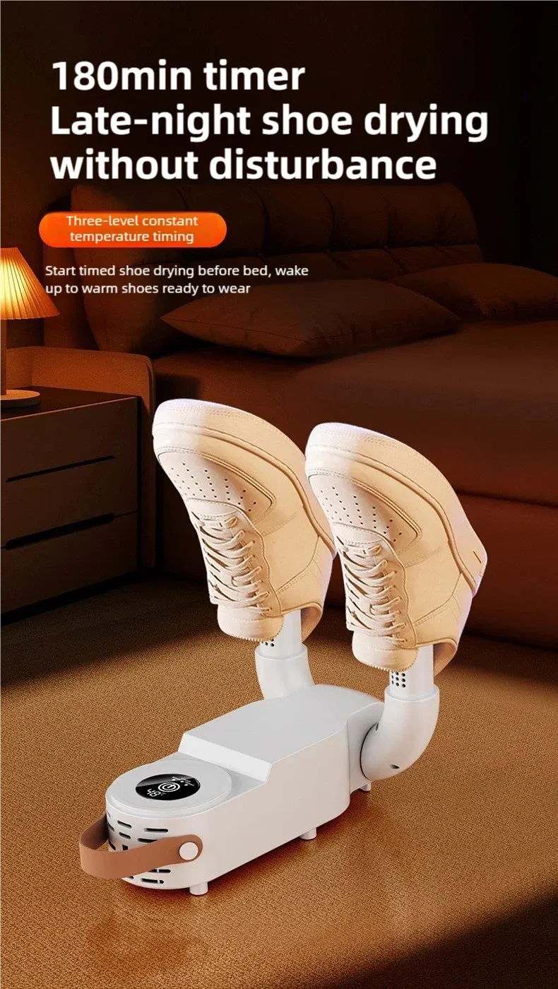 Tinsol Foldable Touch Screen Shoe Dryer 130W 220V