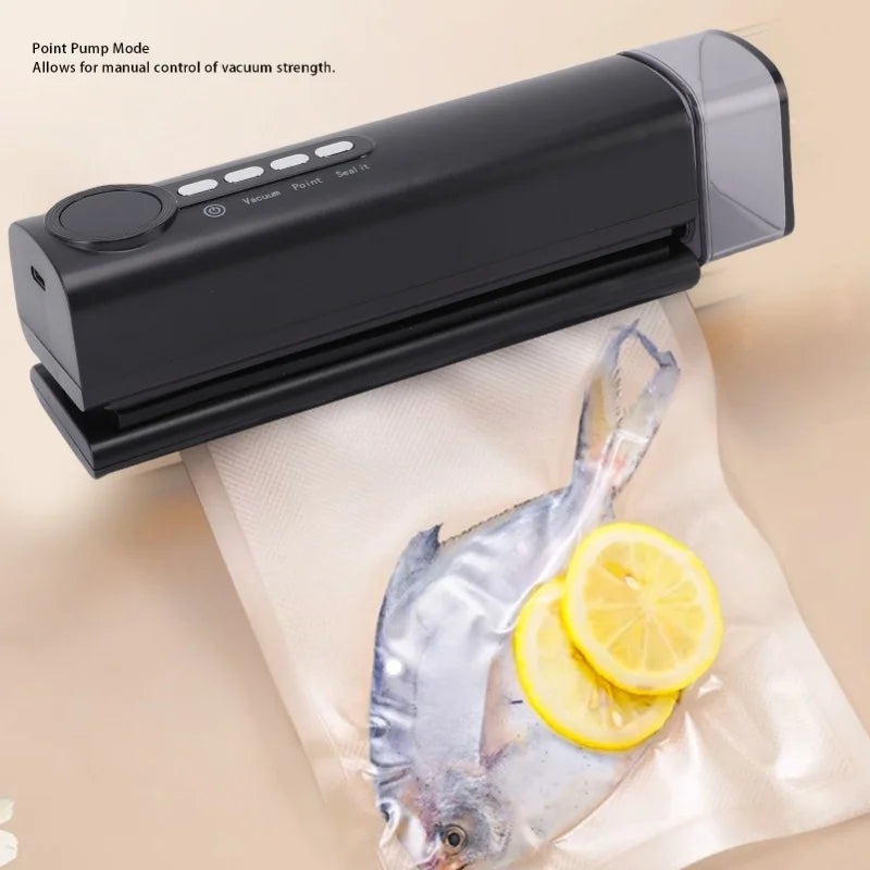 Cordless Vacuum Sealer Multifunctional Adjustable Temperature Portable Automatic Food Sealer