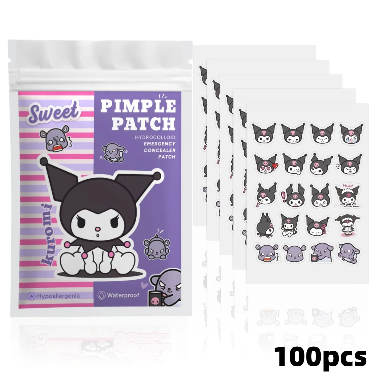 Acne patches, acne stickers, facial acne patches, concealer, concealer stickers 100PCS hello kitty