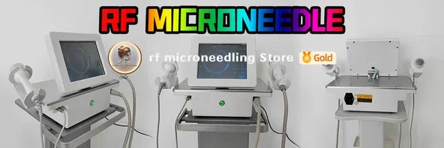 Fractional RF Microneedling Machine - 150W Pro Skin Tightening Device Scrubs Treatments Tidesmit