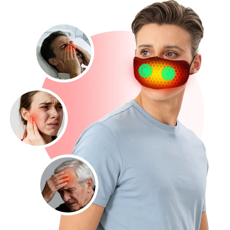 Heated Nose Warmer for Snoring Relief with 3 Gear Temperature Control Relaxation Treatment Tidesmit