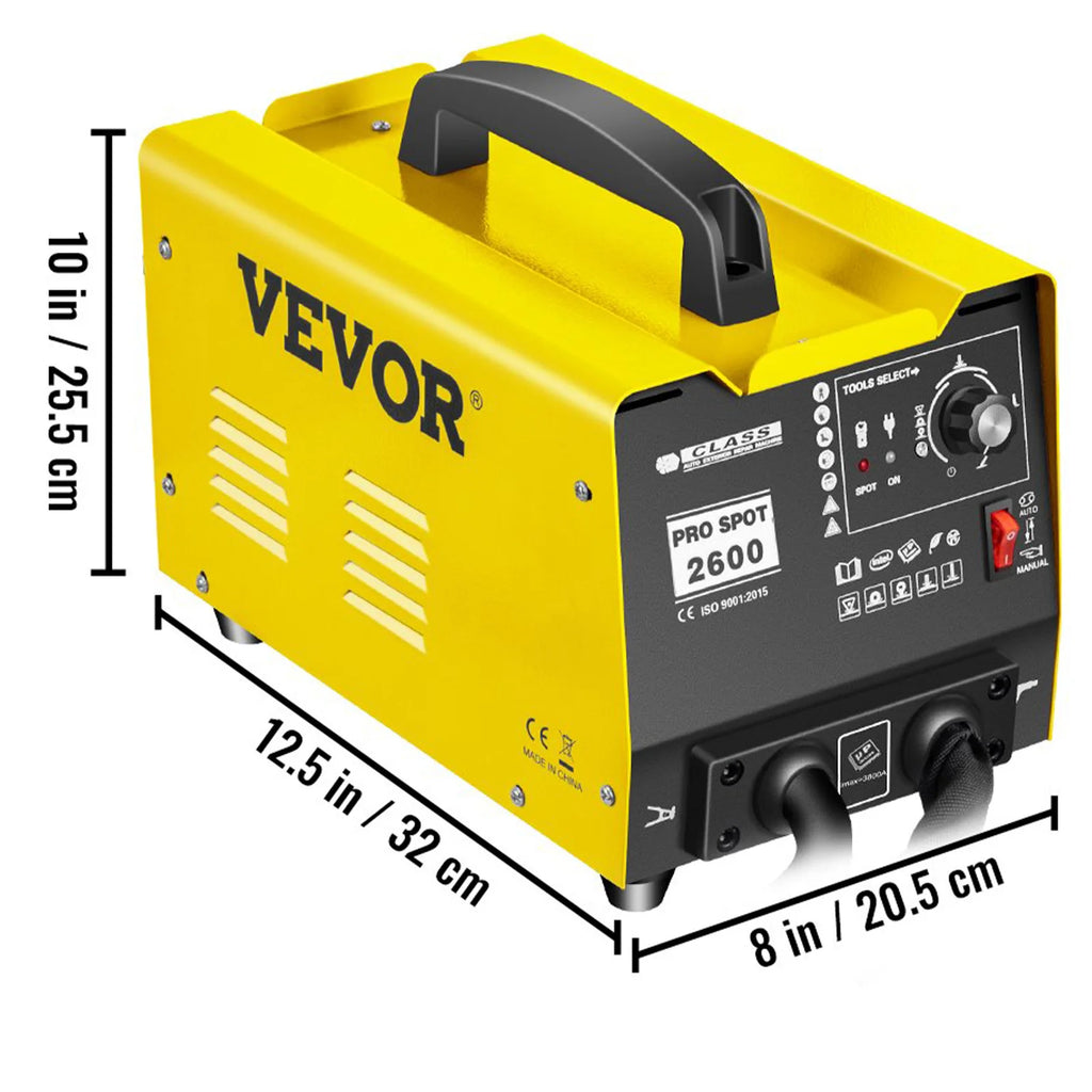 VEVOR Pro Leg Stretcher 220LBS Leg Stretch MachineCarSpotWelder3500ADentPullerKitHandHeldVehicleSpotterWeldingCarBodyBumper