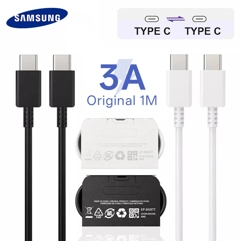 Samsung 25W USB-C Fast Charger Adapter - EU & US Plug Options Tidesmit