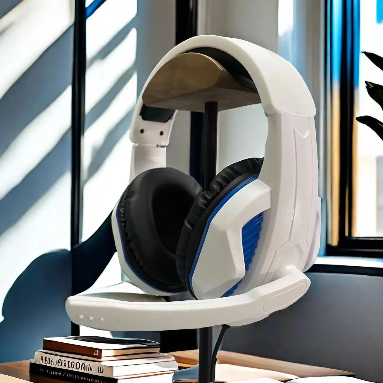 Wired Gaming Headphones with Noise-Cancelling Mic for PC and PS4 Tidesmit